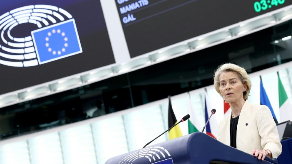 Von der Leyen face aux eurodéputés: motion de censure sans risque mais secousses en vue