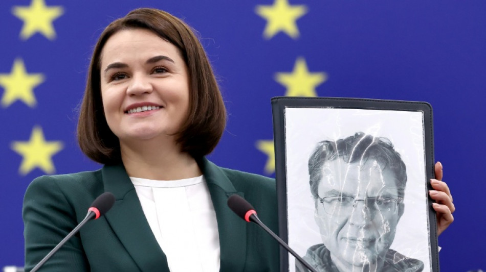 EU-Parlament verleiht Sacharow-Preis an inhaftierte Journalisten in Belarus und Georgien