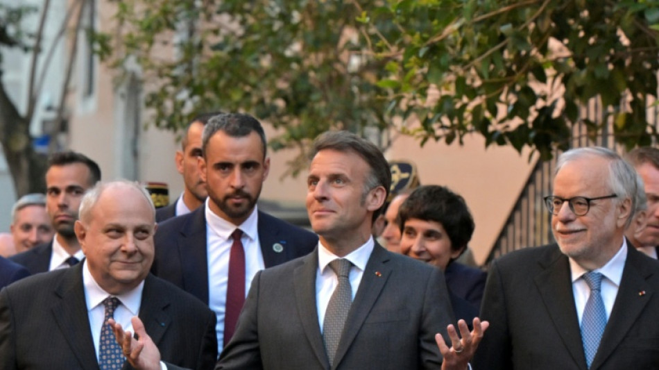 France's Macron in Rome for first meeting with Pope Leo