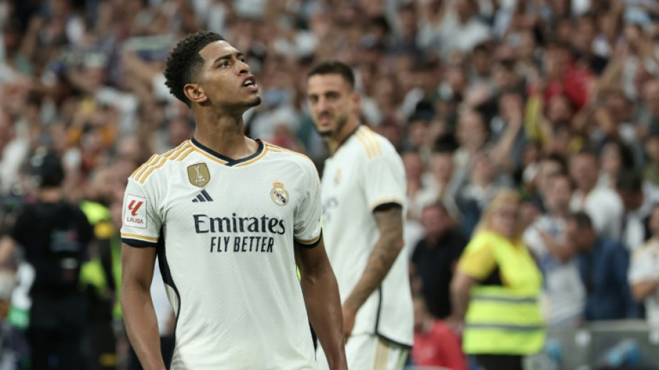 Real Madrid vence Getafe (2-1) de virada com gol de Bellingham nos acr&eacute;scimos