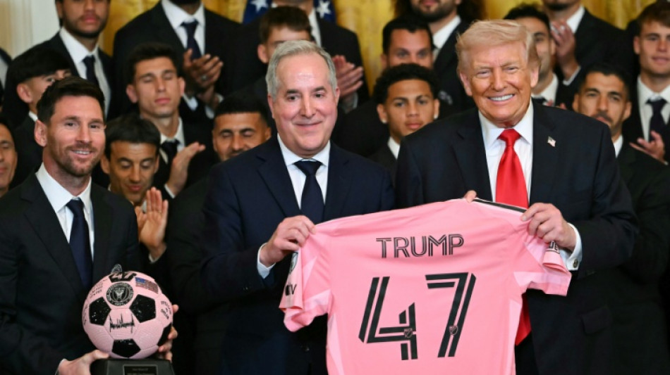 Trump honors Messi and MLS Cup champion Miami teammates