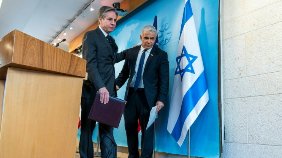 Blinken en Isra&euml;l pour att&eacute;nuer le diff&eacute;rend sur l'Iran 