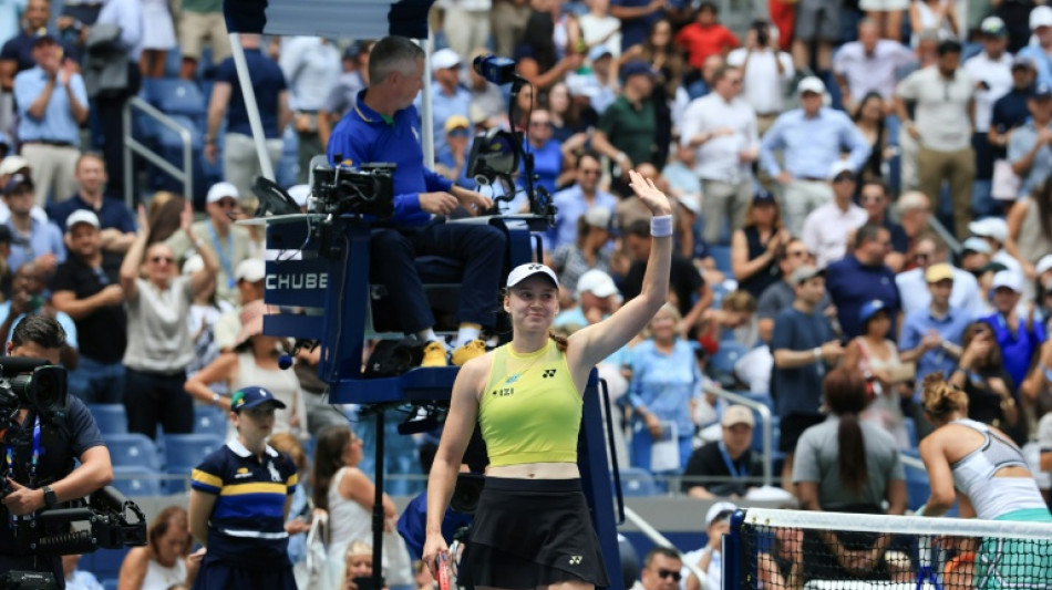 Rybakina se eleva al n&uacute;mero uno mundial en el Abierto de EEUU