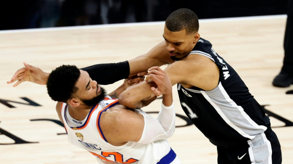 Finale NBA: Karl-Anthony Towns, poil &agrave; gratter de Wembanyama