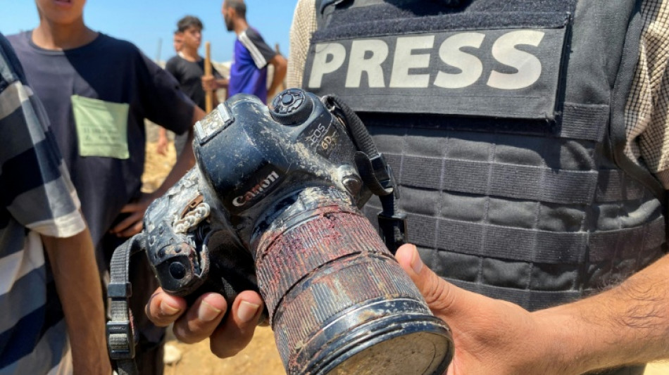 67 journalistes tués en un an, près de la moitié dans la bande de Gaza, selon RSF