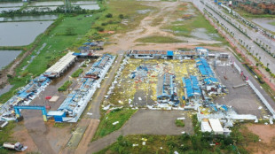 El sur de China limpia los destrozos del embate del tifón Ragasa