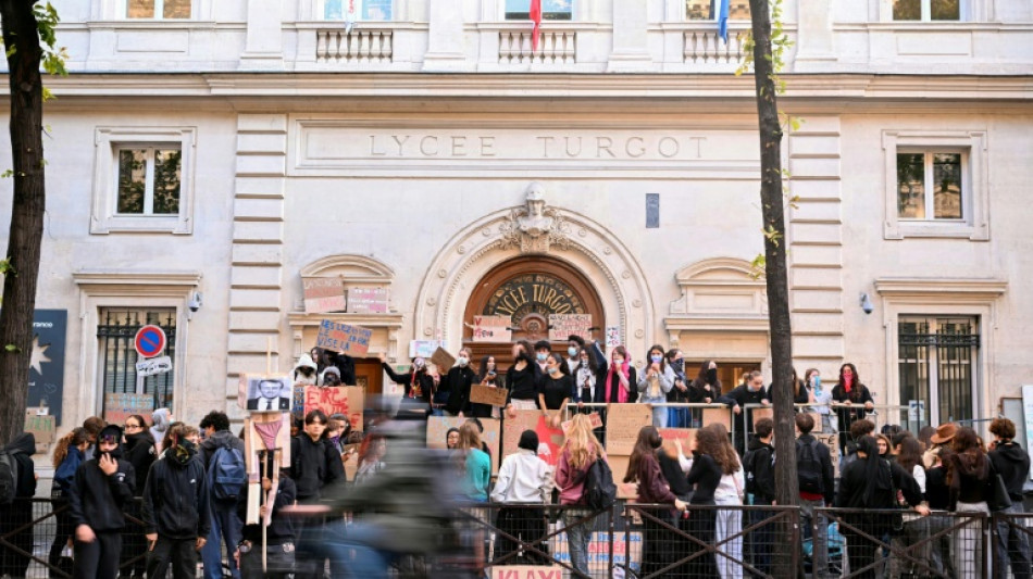 Hundreds of French high schools shut as protests persist