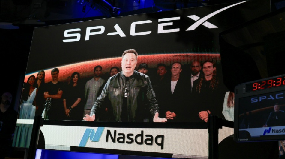 SpaceX r&eacute;alise un d&eacute;collage historique &agrave; Wall Street, Elon Musk passe le cap des mille milliards