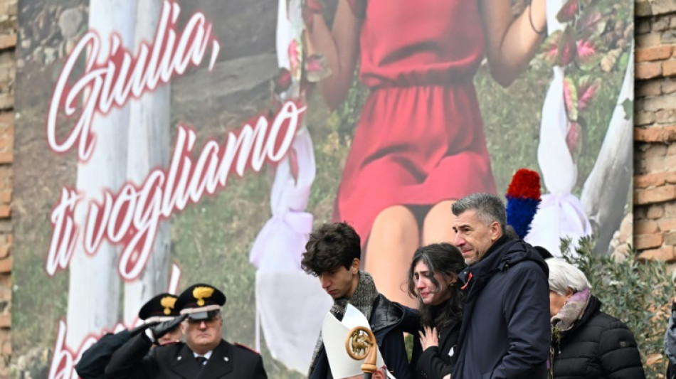 Une Italie sous le choc rend hommage &agrave; une &eacute;ni&egrave;me victime de f&eacute;minicide