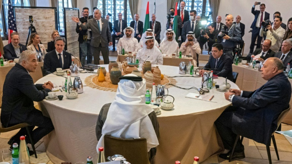 Rencontre in&eacute;dite en Isra&euml;l entre Antony Blinken et des ministres arabes