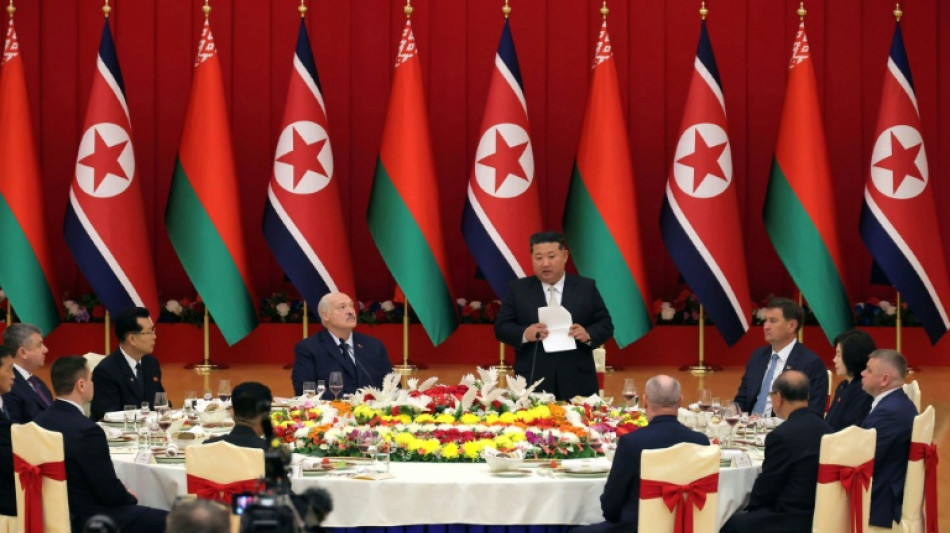 Corea del Norte y Bielorrusia firman un tratado de "amistad" durante la visita de Lukashenko