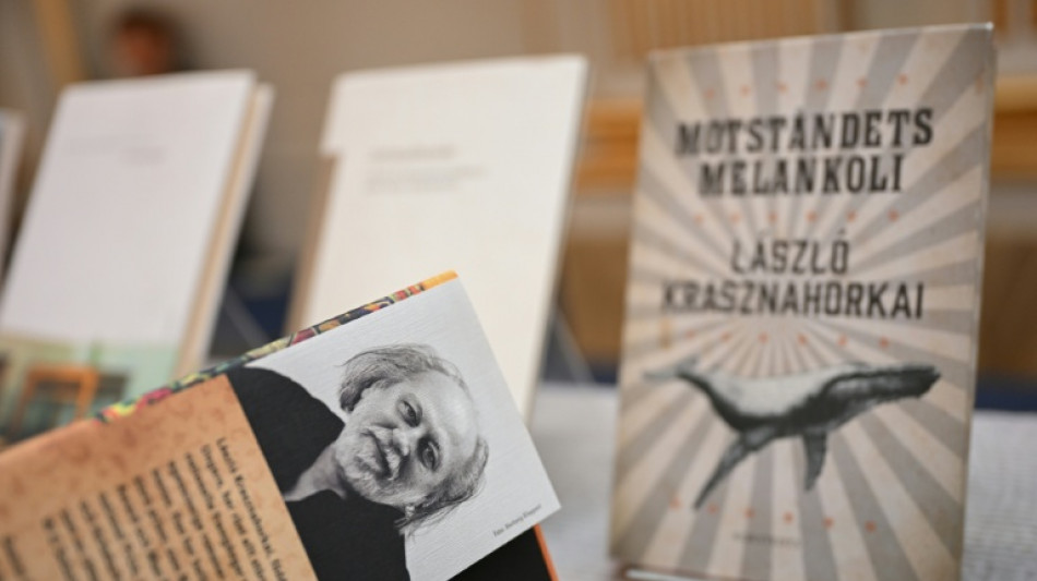 Hungary's Laszlo Krasznahorkai wins Nobel literature prize
