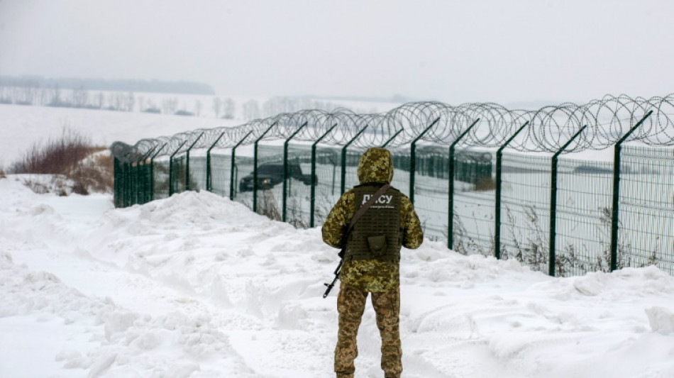 Les gardes-fronti&egrave;res ukrainiens, en "premi&egrave;re ligne" en cas d'invasion russe