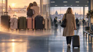 Dara Rolins doprovodila dceru Lolu na studia do Madridu
