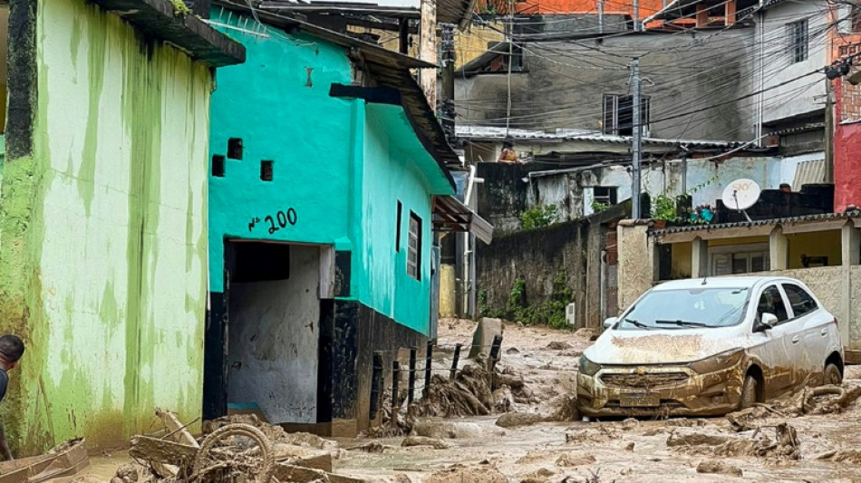 Temp&ecirc;te au Br&eacute;sil: au moins 36 morts dans le sud-est du pays