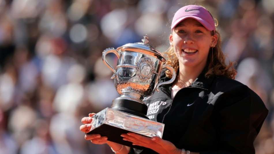 Roland-Garros: "Je veux revivre tout &ccedil;a une deuxi&egrave;me fois", lance Andreeva apr&egrave;s son titre