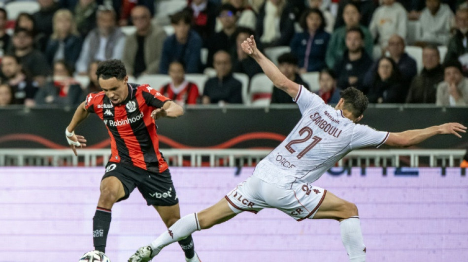 Ligue 1: Nice, incapable de battre Metz, sera barragiste