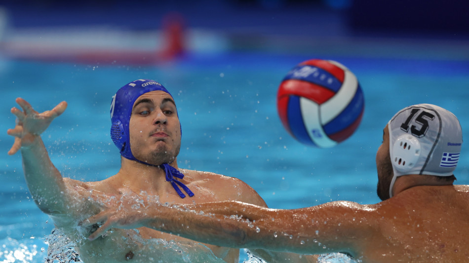 Europei pallanuoto: Italia ko con la Grecia, ora la Croazia