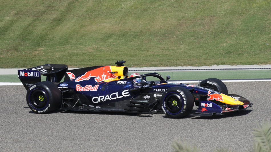 Test a Sakhir, alla pausa Vertappen &eacute; il pi&ugrave; veloce