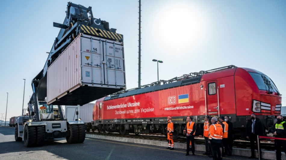 De Berlin &agrave; Kiev, le train de l'&eacute;lan humanitaire