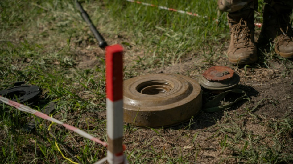 Déminer l'Ukraine, du râteau au drone