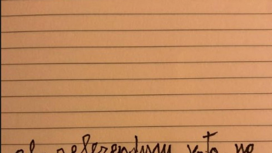 Nanni Moretti, "al referendum voto no, cari saluti"