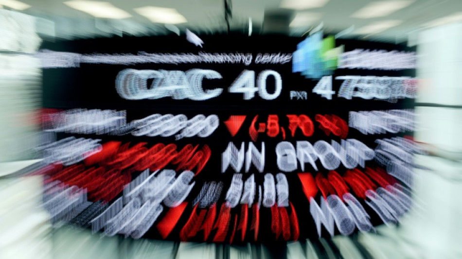 Les Bourses europ&eacute;ennes cl&ocirc;turent en baisse apr&egrave;s l'inflation am&eacute;ricaine