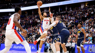 Pistons escape Nuggets rally, Thunder roll Pelicans