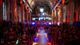 'Hockey is religion': Montreal fans pack church for playoff push