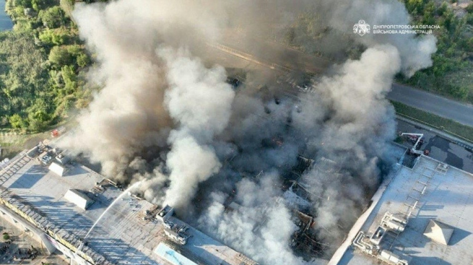 Ukraine says 'cynical' Russian strike on shopping centre killed 16